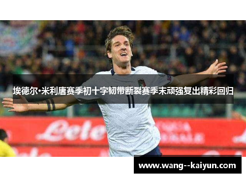 埃德尔·米利唐赛季初十字韧带断裂赛季末顽强复出精彩回归